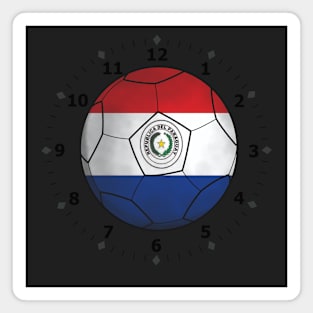 paraguay clock Magnet